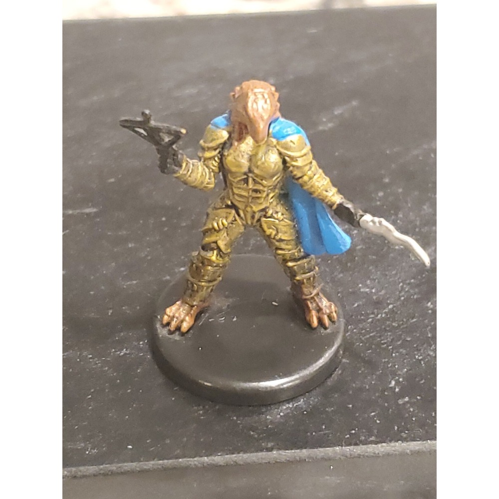 D&d Miniatures Female Dragonborn Rouge